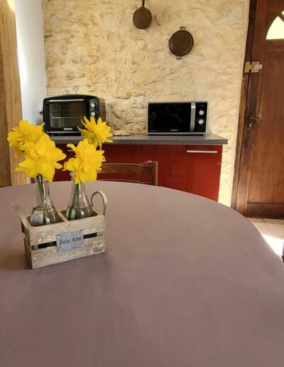 Séjour, cuisine