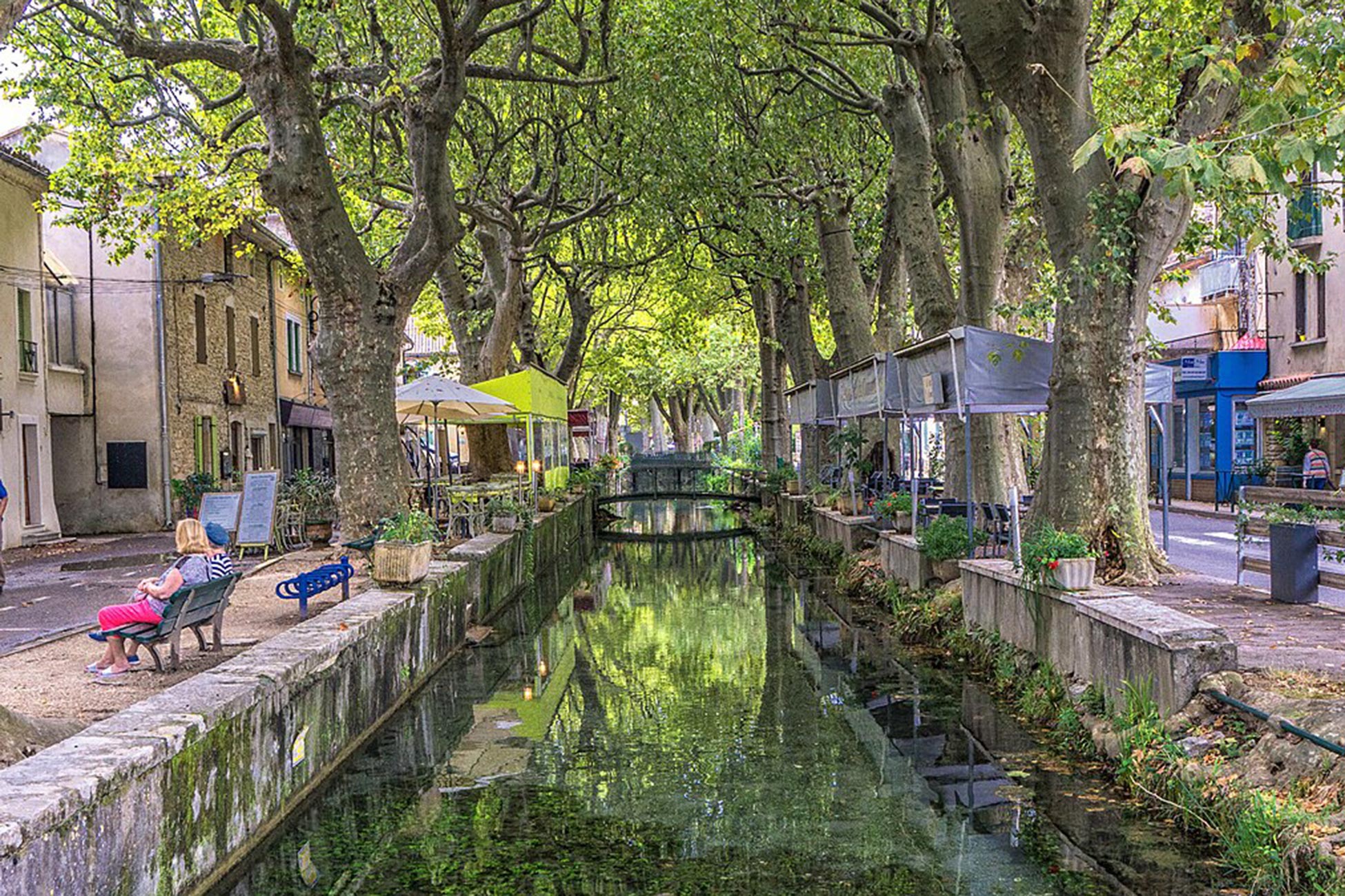 Canal de Goudargues – Photo de Graeme Churchard – CC BY-SA 4.0 – via Wikimedia Commons